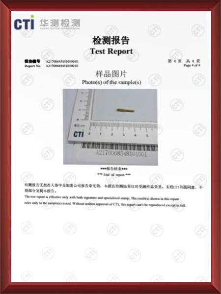 检测报告